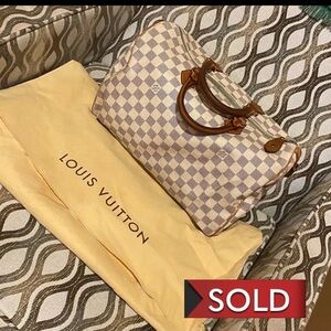 Authentic Louis Vuitton Speedy 35